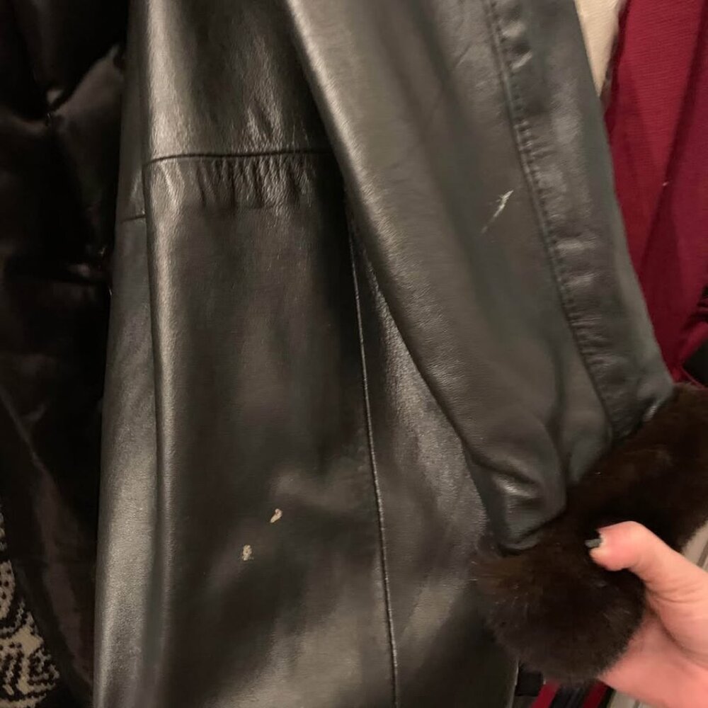 Mava leather jacket - Picture 3 of 3